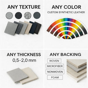 หนัง PU เงาคุณภาพสูง ลายงูหลาม สำหรับรองเท้า กระเป๋าถือ และเครื่องประดับ - Product Image 5