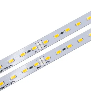 12Mm Sc24v LED Strip Cahaya Smd 5630 Aluminium Pcb LED Strip Kaku Cahaya