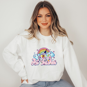 Transferencias Térmicas Personalizadas para Camisetas con Diseño de Arcoíris para <span class=keywords><strong>Maestra</strong></span>, Listas para Planchar, Regreso a Clases, Impresión DTF - Product Image 4