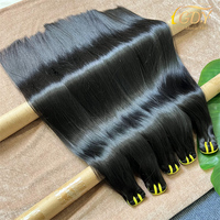 Extensiones de Cabello Humano 100% Natural al por Mayor, Cabello Camboyano Liso, Sin Procesar, Cutícula Virgen Alineada, Extensiones de Cabello Natural Liso