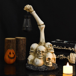 Portavelas de Resina con Forma de Mano de Fantasma para Halloween, Decoración para Exteriores - Product Image 3