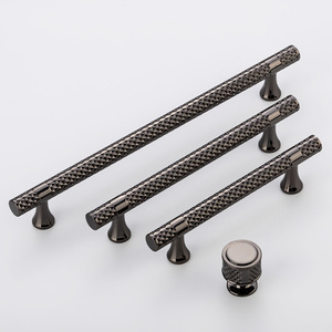 Manija de puerta de armario dorada Simple moderna de lujo ligero Estilo nórdico estilo americano manijas de muebles de gabinete de zinc perillas - Product Image 4