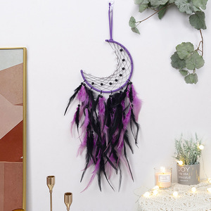 Tapiz Atrapasueños Tejido a Mano Estilo Bohemio INS, Decoración para Sala de Estar o Dormitorio, Estilo Europeo, Colgante Creativo, Regalo para el Hogar - Product Image 4