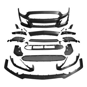 Vente en gros de Kit de carrosserie de pare-chocs avant, Modification d'accessoires automobiles pour <span class=keywords><strong>Ford</strong></span> <span class=keywords><strong>Mustang</strong></span> GT500 2015-2017 - Product Image 1