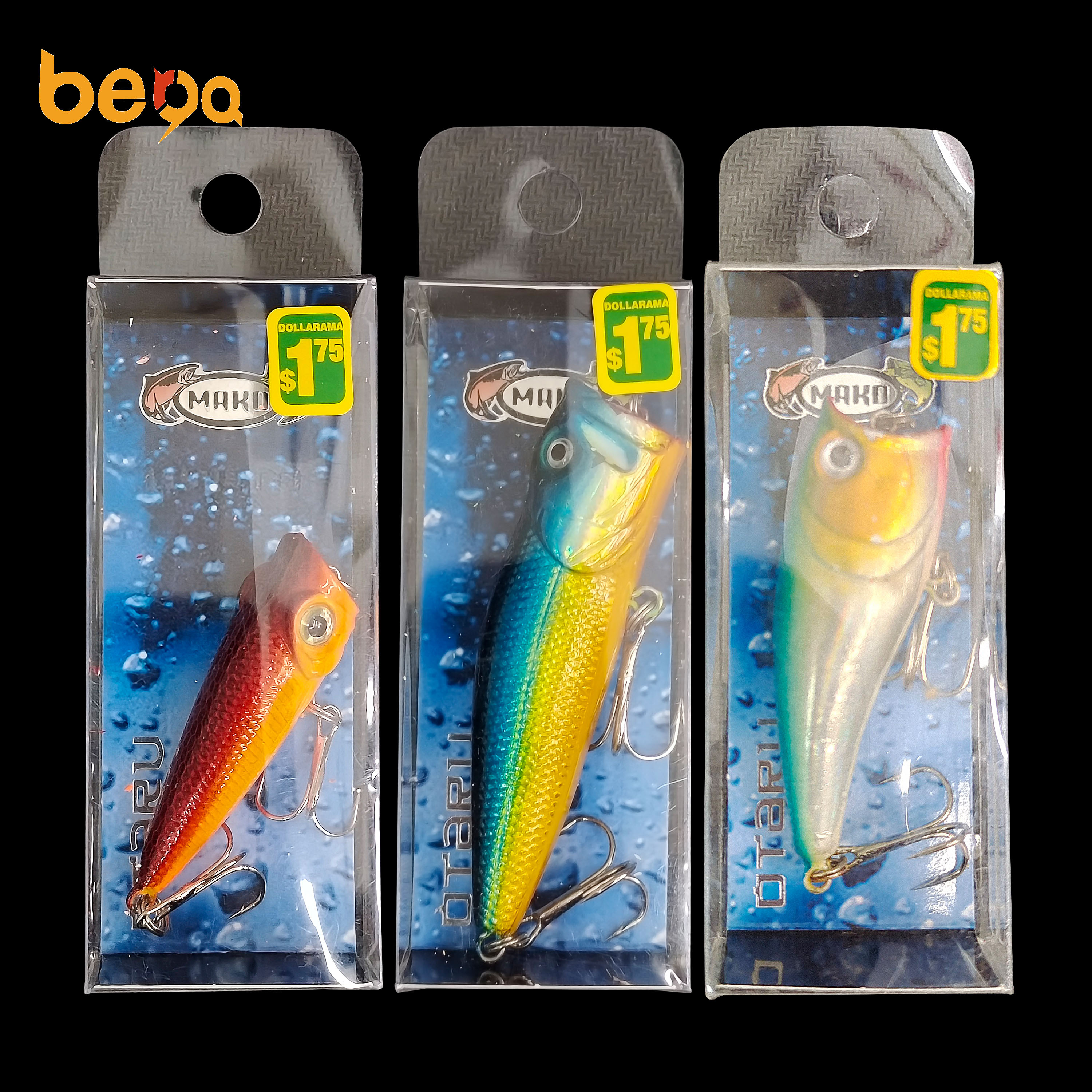 far fishing lure Rattle Dog  Topwater Walk-the-Dog Spook For Big Striped Bass tuned and tank Fish Arrow 2" Flash J