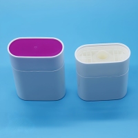 Bouteilles en plastique PP vides pour huiles essentielles BAIFU, à fond torsadé, impression sérigraphique, logo personnalisé, origine Zhejiang, tailles personnalisables