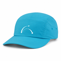 Gorra de Viaje Impermeable de 5 Paneles, Secado Rápido, Plegable, Ligera, Suministro OEM para Compradores, Logotipo Personalizado