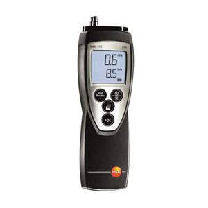 เครื่องวัดความดันต่างกันแบบไมโคร Testo512 ความแม่นยำสูง ผลิตในเยอรมนี พร้อมเกจวัดความเร็วลม - Product Image 1