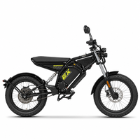 Moto tout-terrain électrique Zonsen EX1-Plus, moteur central 800W, 48V 28Ah, 100N.m, contrôleur vectoriel FOC, frein à disque hydraulique, E-Bike tout-terrain