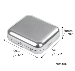 Mini metal cinzeiro portátil pequeno cinzeiro ao ar livre bolso cinzeiro criativo carro fumar acessórios - Product Image 6