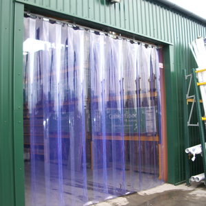 Customized Size <strong>Pvc</strong> <strong>Curtain</strong> 3mm Transparent Plastic <strong>Pvc</strong> <strong>Strip</strong> <strong>Curtain</strong> Roll for Industry Warehouse - Product Image 6