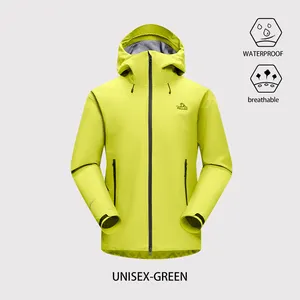 Pelliot Unisex Professional New Hard Shell Windproof Waterproof Lightweight Breathable waterproof jacket