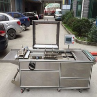 Machine d'emballage semi-automatique 3D de type PF-280 pour boissons et aliments avec film et emballage en carton