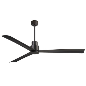 Ventilateur de plafond électrique décoratif moderne Fatasy Wifi Bldc DC Pmsm, moteur puissant, bois, patio, avec télécommande - Product Image 1