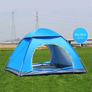 Tenda <span class=keywords><strong>da</strong></span> Campeggio Estiva Oxford Impermeabile con Una Camera per 3-4 Persone, Apertura Rapida Automatica, <span class=keywords><strong>Attrezzatura</strong></span> <span class=keywords><strong>da</strong></span> <span class=keywords><strong>Spiaggia</strong></span>, Vendita all'Ingrosso - Product Image 6