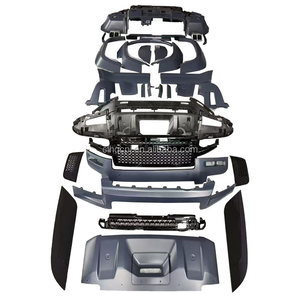 Kit de Carrocería para <span class=keywords><strong>Land</strong></span> <span class=keywords><strong>Rover</strong></span> Defender <span class=keywords><strong>2020</strong></span>- Base, Actualización a Versión OCTA, Parachoques Delantero y Trasero, Completamente Negro Brillante o Color Imprimado - Product Image 4