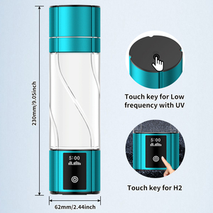 Générateur d'eau hydrogénée portable avec écran LED, membrane DuPont N117, pour la boisson en extérieur, au bureau, en voyage et pour le sport - Product Image 3