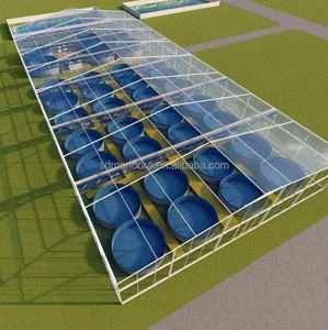 Sistema RAS de acuicultura de PVC SDM, equipo de piscicultura para filtración de agua circulante en estanques de cultivo de peces de Tilapia - Product Image 6