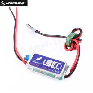 Hobbywing 5V / 6V RC <span class=keywords><strong>UBEC</strong></span> 3A Max <span class=keywords><strong>5A</strong></span> Régulateur de commutation antibrouillage à blindage complet BEC à plus faible bruit RF - Product Image 3