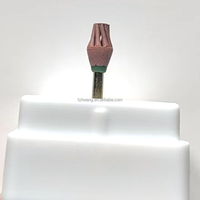 Kit de Pulido de Resina de Baja Temperatura 12000 RPM, Fresa de Pulido Dental Elástica para Incrustaciones de Composite, Carillas y Resina de Impresión 3D