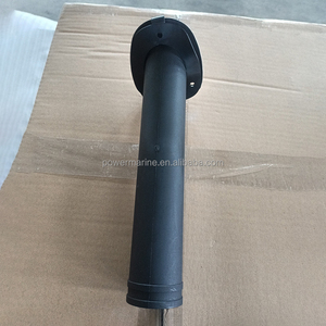 Accessoires pour bateaux, matériel marin, support de canne à pêche encastré avec capuchon en caoutchouc noir - Product Image 5