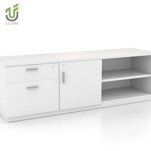 Iultra โต๊ะคอมพิวเตอร์ที่ทันสมัยพร้อมตู้เก็บเอกสารเคลื่อนย้ายได้ส่งคืนตู้เฟอร์นิเจอร์สำนักงานที่สมบูรณ์เวิร์กสเตชันที่ทำจากการจัดเก็บ MDF - Product Image 3