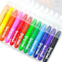 Crayon peinture soyeux à forte couvrance avec un bon prix et des couleurs vives pour les enfants en bas âge