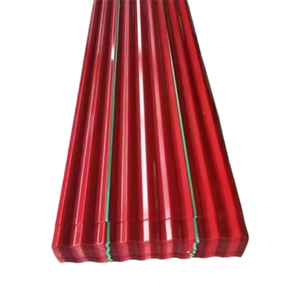 Tôle de <span class=keywords><strong>toiture</strong></span> en zinc aluminium de longue portée <span class=keywords><strong>prix</strong></span> par mètre carré 0.45mm 0.5mm d'épaisseur tuile en <span class=keywords><strong>acier</strong></span> revêtue de couleur ondulée galvanisée - Product Image 4