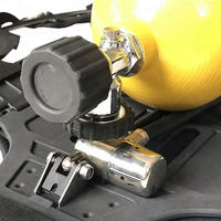 Appareil respiratoire autonome (SCBA) portable en fibre de carbone pour la lutte contre les incendies et les opérations de sauvetage