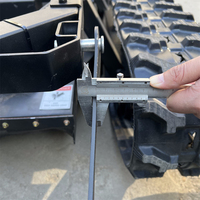 Robot Pemotong Rumput Lereng 800-1200mm Bersertifikat CE EPA, Harga Murah untuk Pabrik Industri, Kendali Jarak Jauh RC