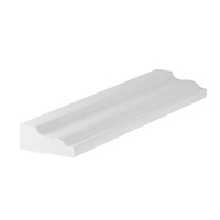 Moulure de bardeaux en PVC 210 personnalisée en gros 11/16 \ "X 1 5/8 \" Service de décoration intérieure coupé à la commande