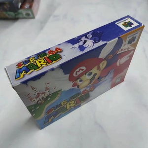 การ์ดเกมคุณภาพสูง Super Marlo 64 N64 พร้อมกล่องบรรจุภัณฑ์ - Product Image 5