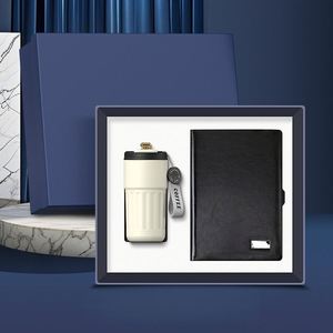 Enterprise Business <b>Gift</b> Box 2-in-1 Customized UV Printed Handmade Paper Notebook + Coffee Cup <b>Set</b> Luxury Business <b>Gift</b> <b>Set</b> - Product Image 2