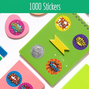 Autocollants de motivation super-héros pour récompenses scolaires, cadeaux de motivation pour enseignants, récompenses pour la classe, encouragement - Product Image 2