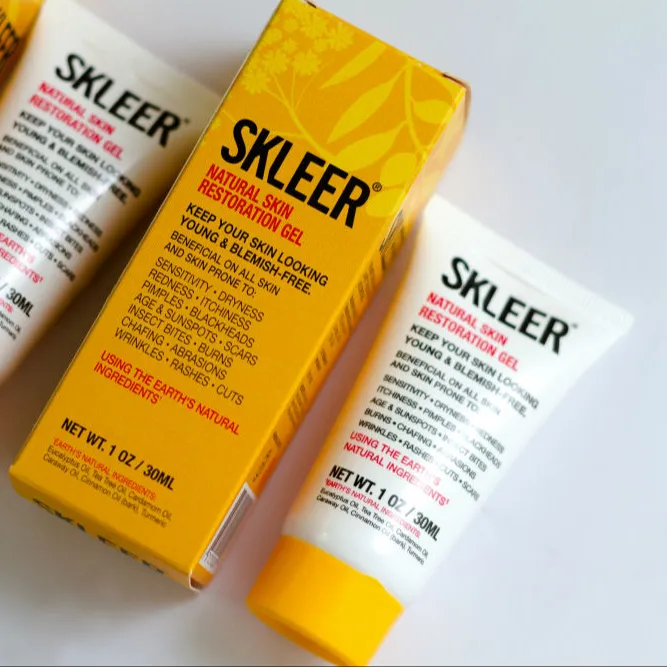 Skleer Huid Restauratie Gel Voor Droge Jeukende Gebarsten Huid. Zachte Body Gel, Hand, Voet, Gezichtscrème-Plantaardige Oliën Rijke Instant Relief