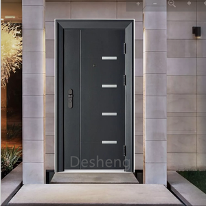Porte de sécurité moderne en acier, manuelle, étanche, pour <span class=keywords><strong>entrée</strong></span> principale d'appartement ou de <span class=keywords><strong>maison</strong></span> - Product Image 5