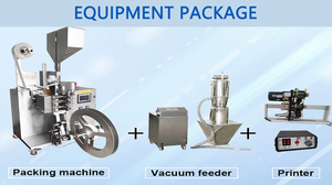 Máquina Automática de Llenado y Empaquetado de Bolsas Dobles para Aceite de Chile Crujiente, Máquina de Envasado de Bolsas Gemelas de Película/Lámina, Fácil de Operar - Product Image 4