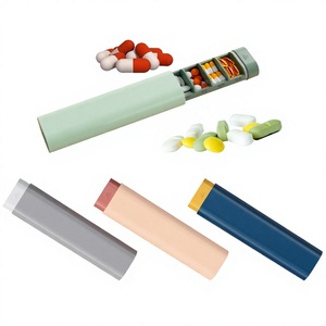 กล่องยาพกพา Supdriver HT001 Bright Flower Mini แบบ 7 ช่อง สำหรับจัดยาประจำสัปดาห์ กล่องใส่ยาพลาสติก - Product Image 2