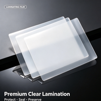 Film de plastification brillant de haute qualité, imperméable, A4 (220*307), 80 microns, utilisé pour la machine à plastifier