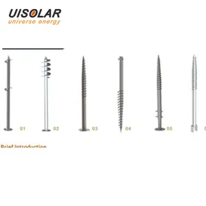 Tornillos de tierra para montaje PV, tornillos de tierra Krinner