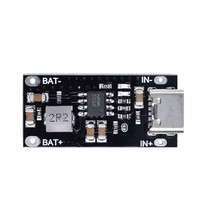Placa de Carga BMS PCBA para Batería de Litio Triple de Polímero de Alta Corriente 3A, Entrada Tipo C de 4.2V/4.35V, 14.8x30.9mm para Dispositivos Eléctricos