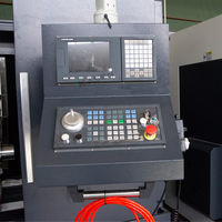 NUEVO Centro de Torneado CNC TCK700 TCK630 TCK700 con Torreta Motorizada de 12 Estaciones BMT55 y Sistema de Control GSK, Máquina de Torno CNC para Metal