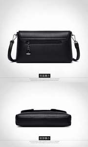 Luxury Designers PU Leather Shoulder Hand Bags Pocket Crossbody Bag Custom Women's Messenger Bags - Product Image 5