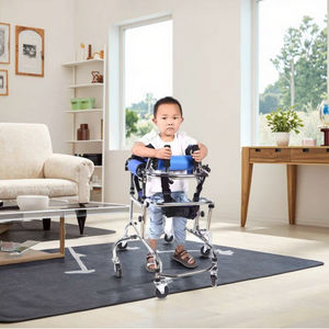 Déambulateur pour enfants hémiplégiques, économique et très vendu, Chuangen, 6 roues, acier, hauteur réglable, capacité de 140 kg - Product Image 1