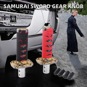 PUERXIN - Perilla de Cambio Universal de 10/15 cm con Diseño de Espada Samurai Katana, Accesorios para Automóviles JDM - Product Image 3