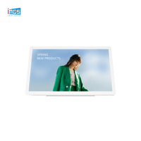 Écran LCD commercial simple face de 18,5 pouces, signalisation numérique avec écran tactile en option pour la publicité en détail