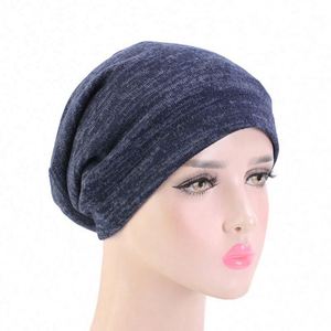 Nouvel Arrivage – Bonnet Chimio Unisexe en Jersey Premium Doublé Soie Satinée, Style Turban Brodé 3D – Référence 1016 - Product Image 3
