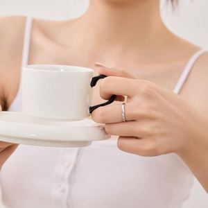 Dylam Delicate Stylish Design Fine Jewelry <b>Dainty</b> Thin S925 Silver Rhodium 14K Gold Plated Iced Out Surface Thin Women <b>Rings</b> - Product Image 5