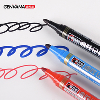 Stylos marqueurs GENVANA en gros d'usine, 3 couleurs, encre à base d'huile rechargeable, marqueurs permanents pour papier et PLA, livraison express