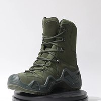 Bottes tactiques d'extérieur imperméables et antidérapantes Shero à tige haute pour la randonnée, le trekking et les sports, durables, unisexes, vert olive, microfibre, chaudes